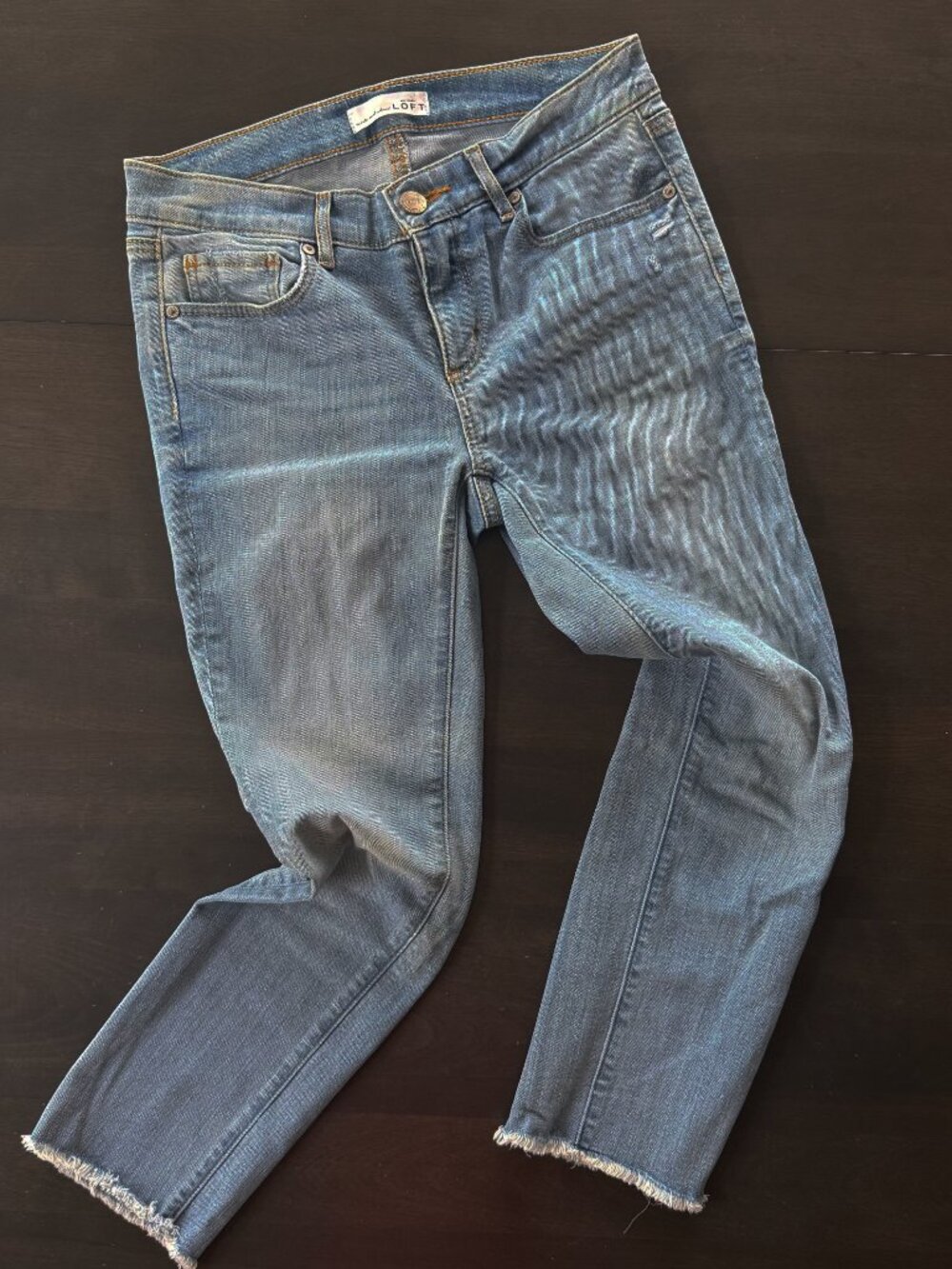 Ann Taylor Loft Cropped Jeans Size 26 / 2